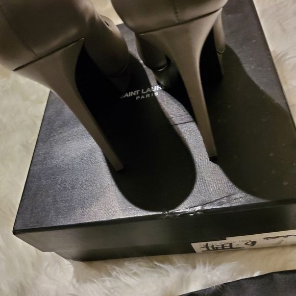 Saint laurent Janis two tone cap pump - Picture 10 of 14
